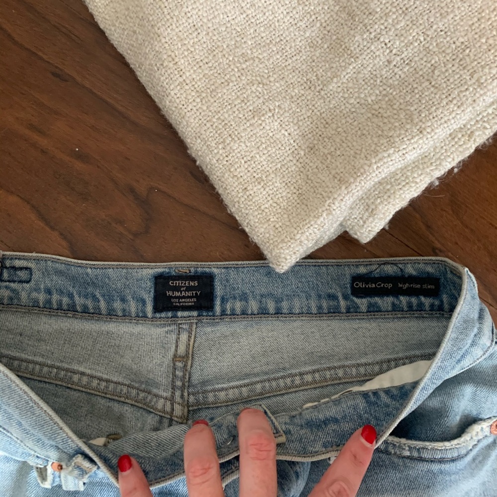 Citizens jeans worn twice